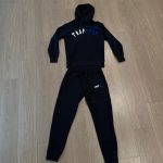 Trapstar Men's Black and Navy Jumpsuit