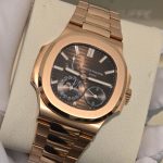 Patek Philippe Men's Brown and Gold Watch