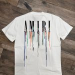 Amiri Men's White T-shirt - Image 4
