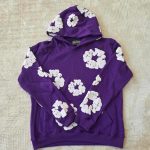 Denim Tears Men's Purple Hoodie