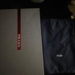 Prada Men's Red and White Trainers - Image 6