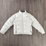 The North Face Women's White and Grey Jacket