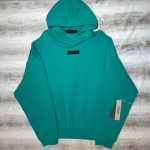 Fear of God Men's Green and Blue Hoodie