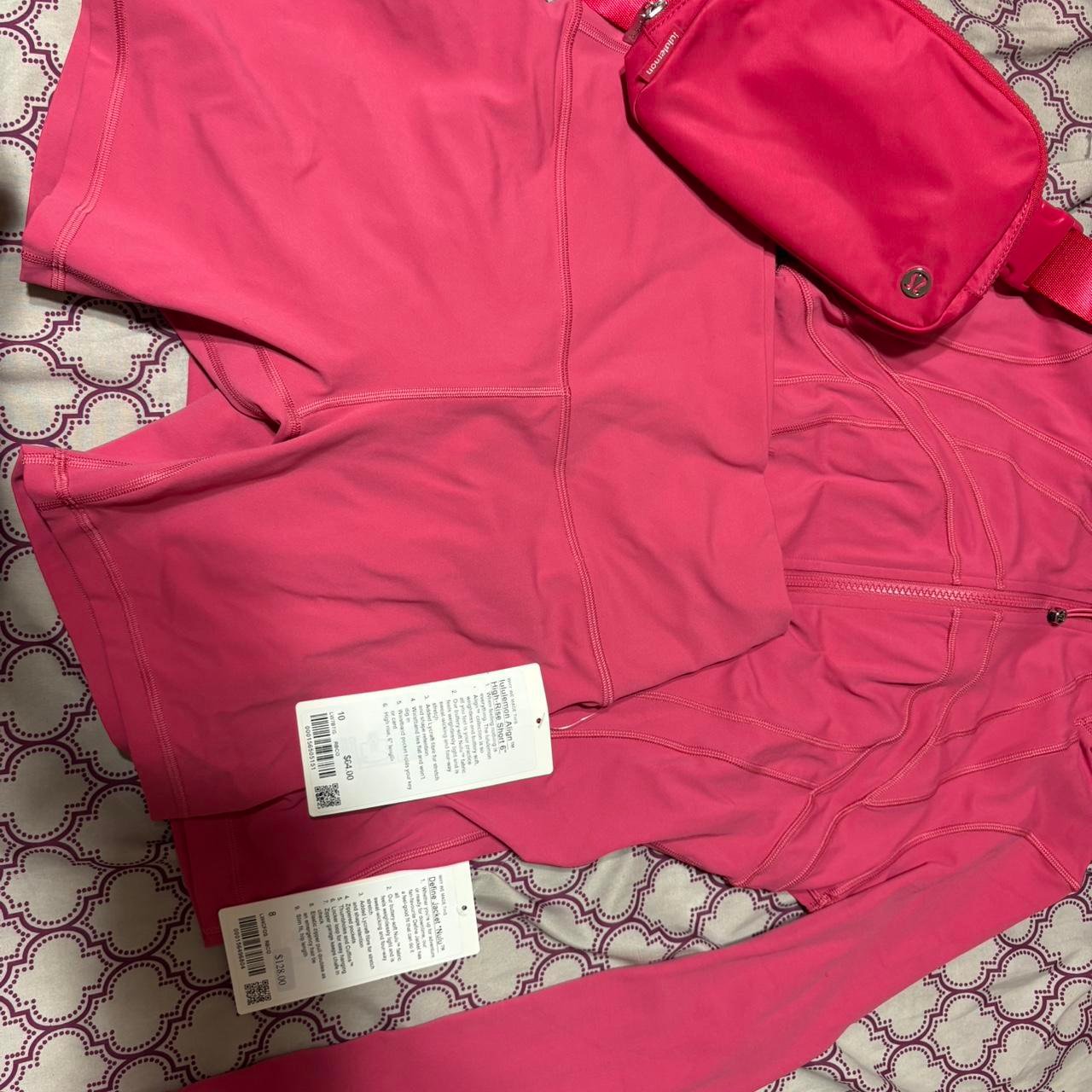 P0-6-119.jpg Lululemon Women's Pink Top - Image 1