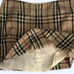 Burberry Women's Tan and Brown Skirt - Image 7