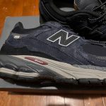 New Balance Men's Navy and Blue Trainers - Image 7