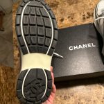Chanel Men's White Trainers - Image 7