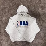 Essentials Men's Grey Hoodie