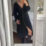 Aritzia Women's Black Dress