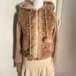 Stone Island Women's Brown and Tan Jumper