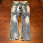 Men's Blue and Navy Jeans - Image 4